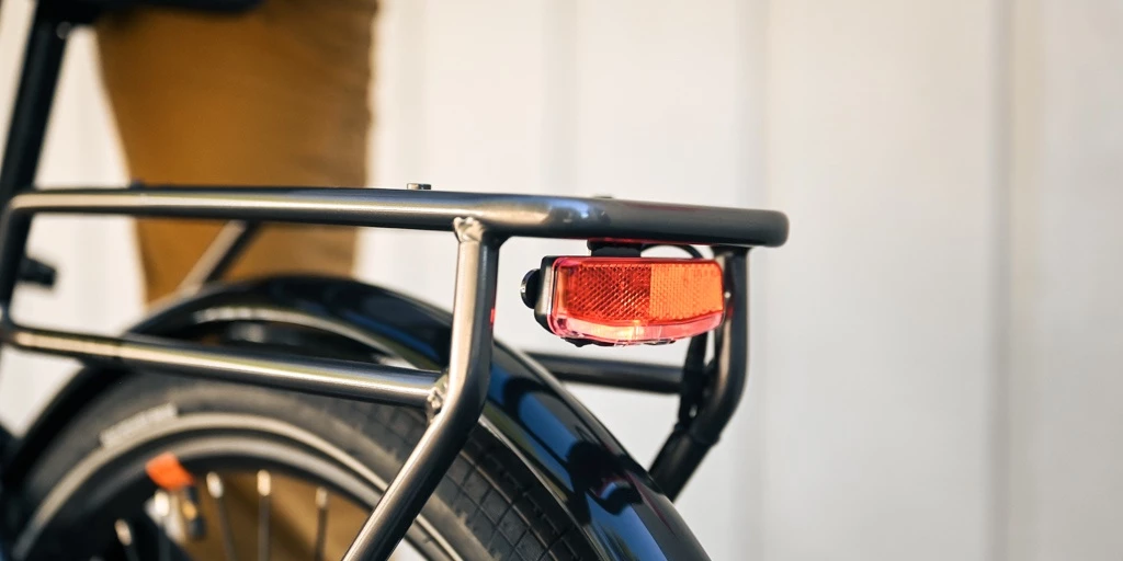 Fully-Equipped for Practicality - lights and rear rack