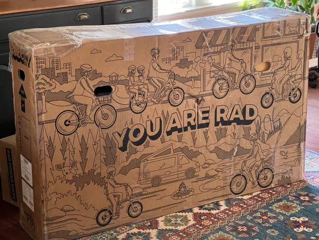 Comprehensive but Manageable Assembly Process - RAD E-bike Box